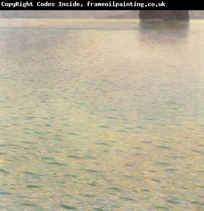 Gustav Klimt Island in Lake Atter (mk20)